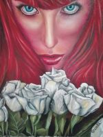 LaRagazzaConICapelliRossiCm30x40
